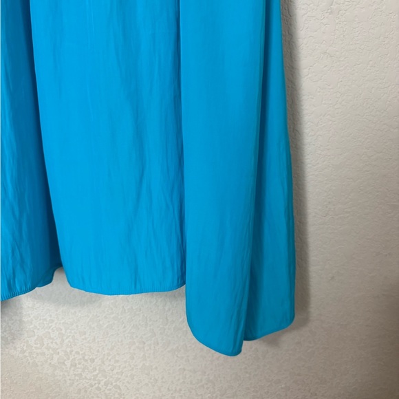 Calypso St. Barth Anima Smocked Vibrant Turquoise Breezy A-Line Skirt Size XS - Picture 13 of 13